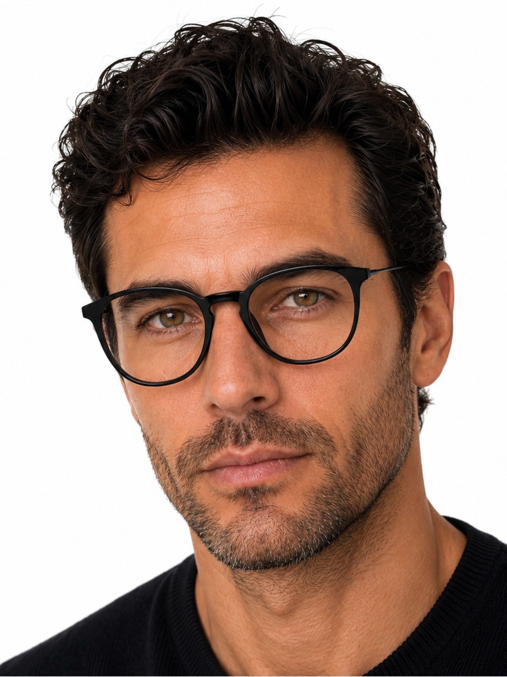 Prada Linea Rossa VPS 04H Black Eyeglasses Frames 53-19-140 Made in Italy NWT